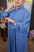 Robe longue en Tencel denim 2026 (Oversize)