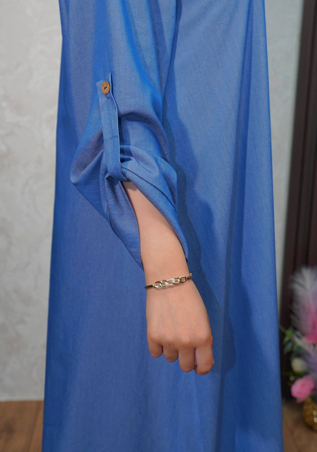 Robe longue en Tencel denim 2026 (Oversize)