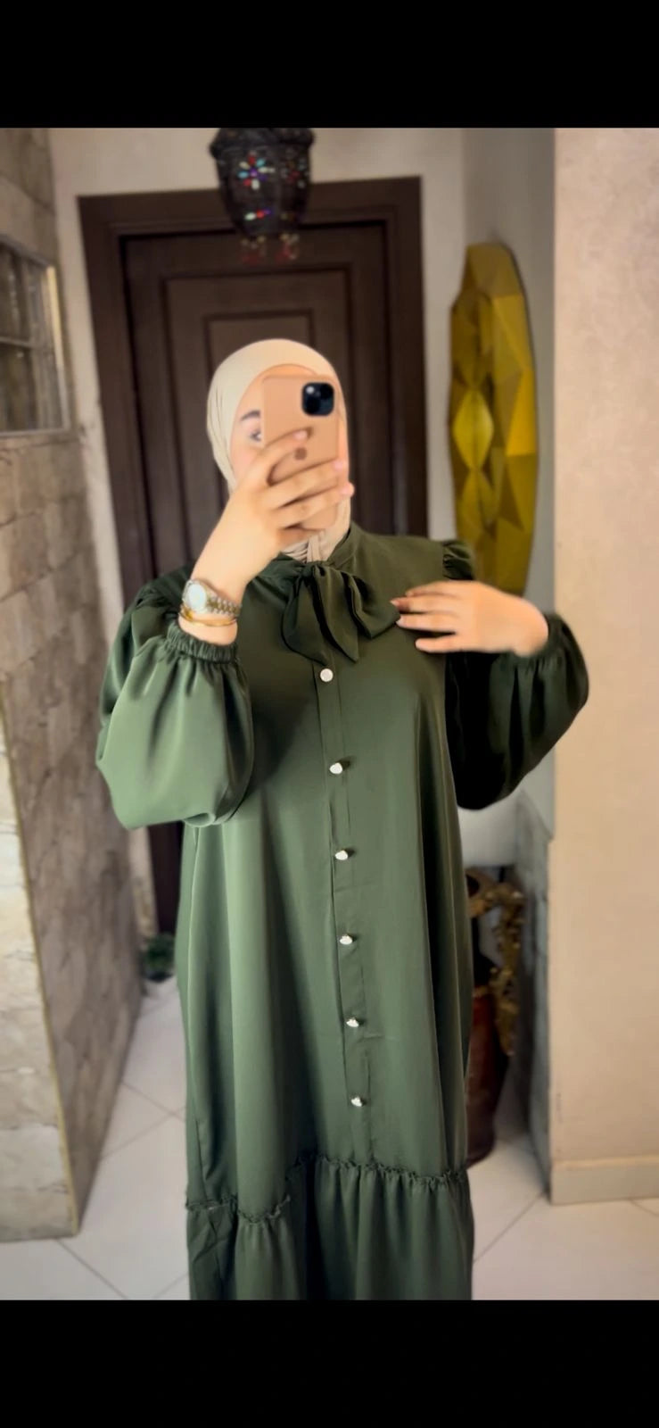 Robe Roza – Gris – Vert